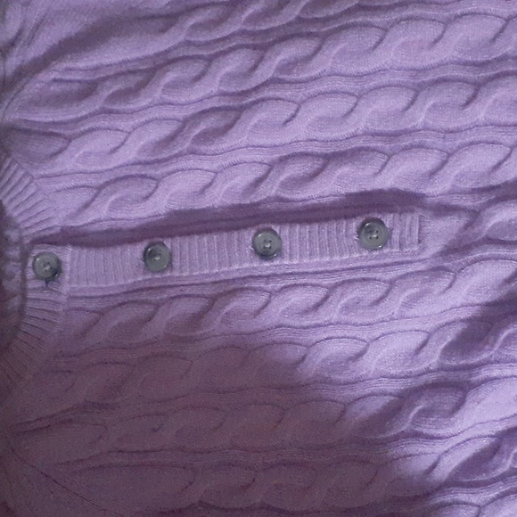 J crew cashmere cable- knit Hentley t-shirt - Picture 5 of 6